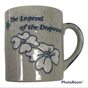 The Legend of the Dogwood Speckled Ceramic Mug